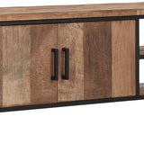 DTP Home Beam No.2 TV Unit with Natural Finish – Small