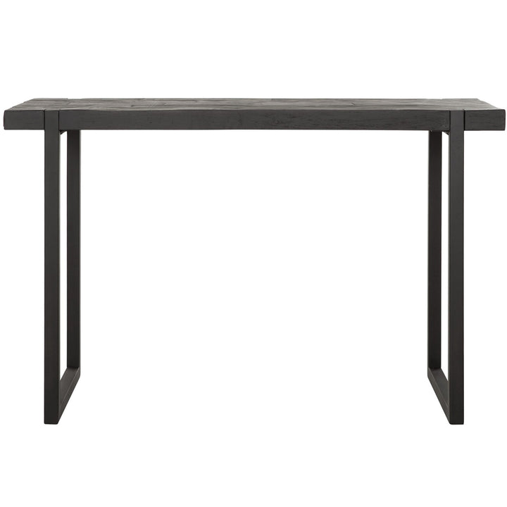 DTP Home Beam Writing Desk with Black Finish