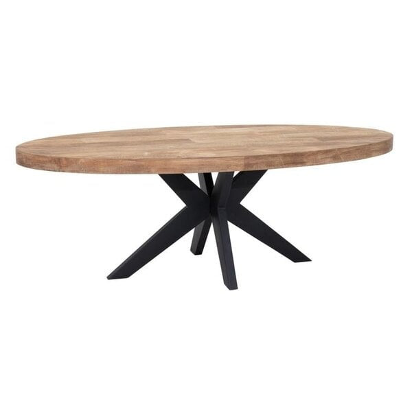 DTP Home Darwin Oval Dining Table – 220cm