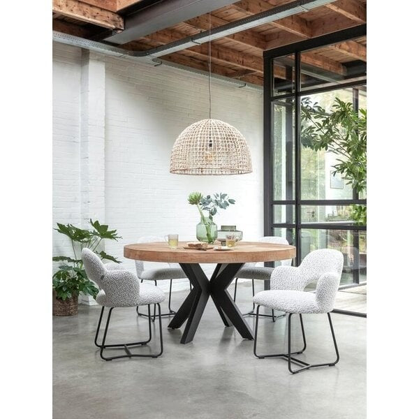 DTP Home Darwin Round Dining Table – 150cm
