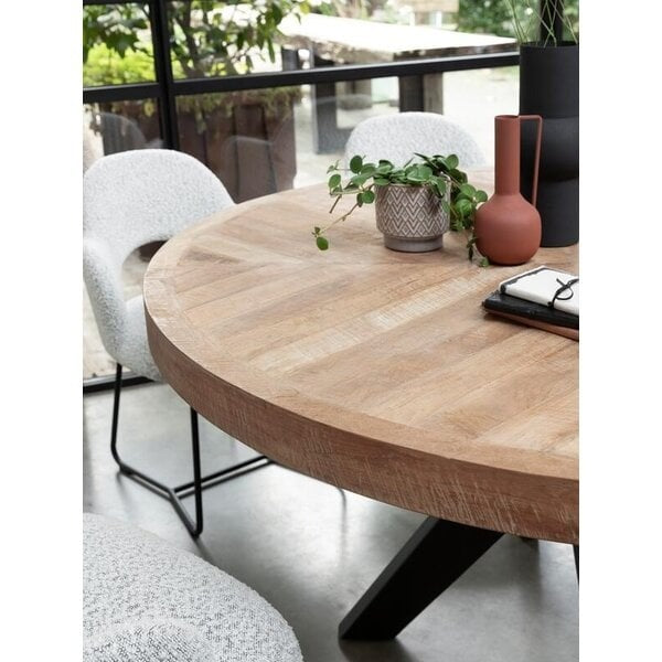 DTP Home Einstein Round Dining Table – 150cm
