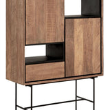 DTP Home Metropole Low Bookcase – 2 Doors and 1 Drawer