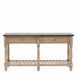 Daria Farmhouse-style Console Table