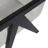 Libra Interiors San Diego Armchair – Cream Boucle