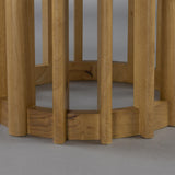 Dutchbone Barlet Round Dining Table – Oak