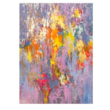 Eccotrading Abstract Purple Palette Painting