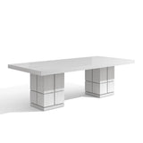Eccotrading Cubist Dining Table – White Oak