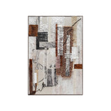Eccotrading Inheritance Mixed Media Paper and Textile Wall Sculpture