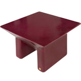 Echo Coffee Table – Burgundy