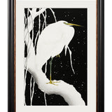 Egrets by Ohara Koson – York Slim Framed Print