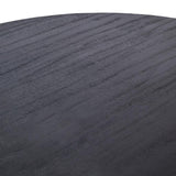 Elias Dining Table – Black Mango Wood