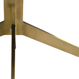 Elysium Marble Coffee Table – Brushed Gold