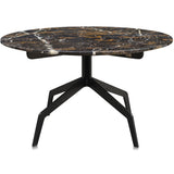 Elysium Marble Coffee Table – Matt Black