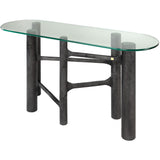 Emmett Console Table in Antique Black