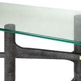 Emmett Console Table in Antique Black