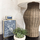 Esme Rattan Lamp with Shade