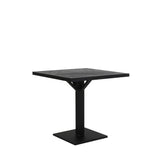 Light & Living Chisa Dining Table with Black Wooden Top