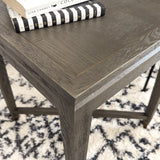 Fernsby Squares Side Table with Oak and Brass