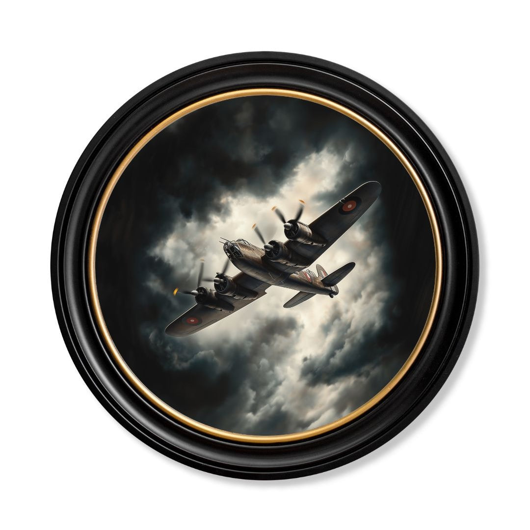 Fighter Jets Prints – Oxford Round Frame