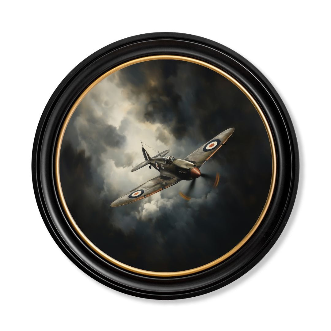 Fighter Jets Prints – Oxford Round Frame