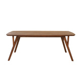 Light & Living Quenza Dining Table in Brown Acacia Wood – 200cm - Second