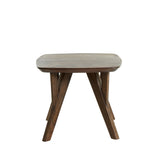 Light & Living Quenza Side Table in Brown Acacia Wood – Small
