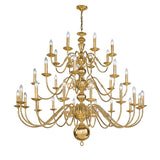 Franklite Delft Chandelier – 32 Lights
