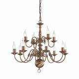 Franklite Halle Chandelier – 12 Lights