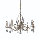 Franklite Willow Chandelier – 8 Lights – Bronze