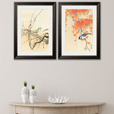 Garden Birds by Ohara Koson – York Slim Framed Print