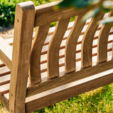 Garden Trading Ergo Teak Bench – 2 Seater