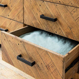 Garden Trading Fawley Chevron Chest of Drawers – Natural