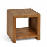 Garden Trading Fawley Chevron Side Table – Natural