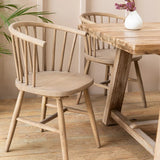 Garden Trading Landrake Curved Back Dining Chair – Set of 2