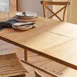 Garden Trading Longworth Extending Dining Table – Natural