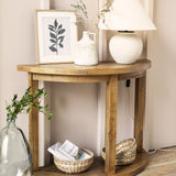 Garden Trading Oxhill Curved Console Table – Natural