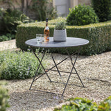 Garden Trading Rive Droite Bistro Table – Large – Carbon