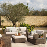 Garden Trading Skala 3-Seat Sofa Set – Dark Rattan