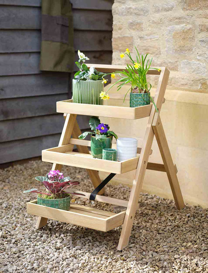 Garden Trading Titchberry Folding Plant Stand – Small