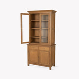 Garden Trading Walcote Glass Display Cabinet – Natural