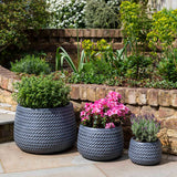 Garden Tading Bramdean Planters – Set of 3 – Grey – Excess Stock