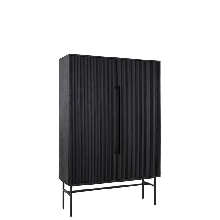 Light & Living Abage Ribbed Cabinet – Tall