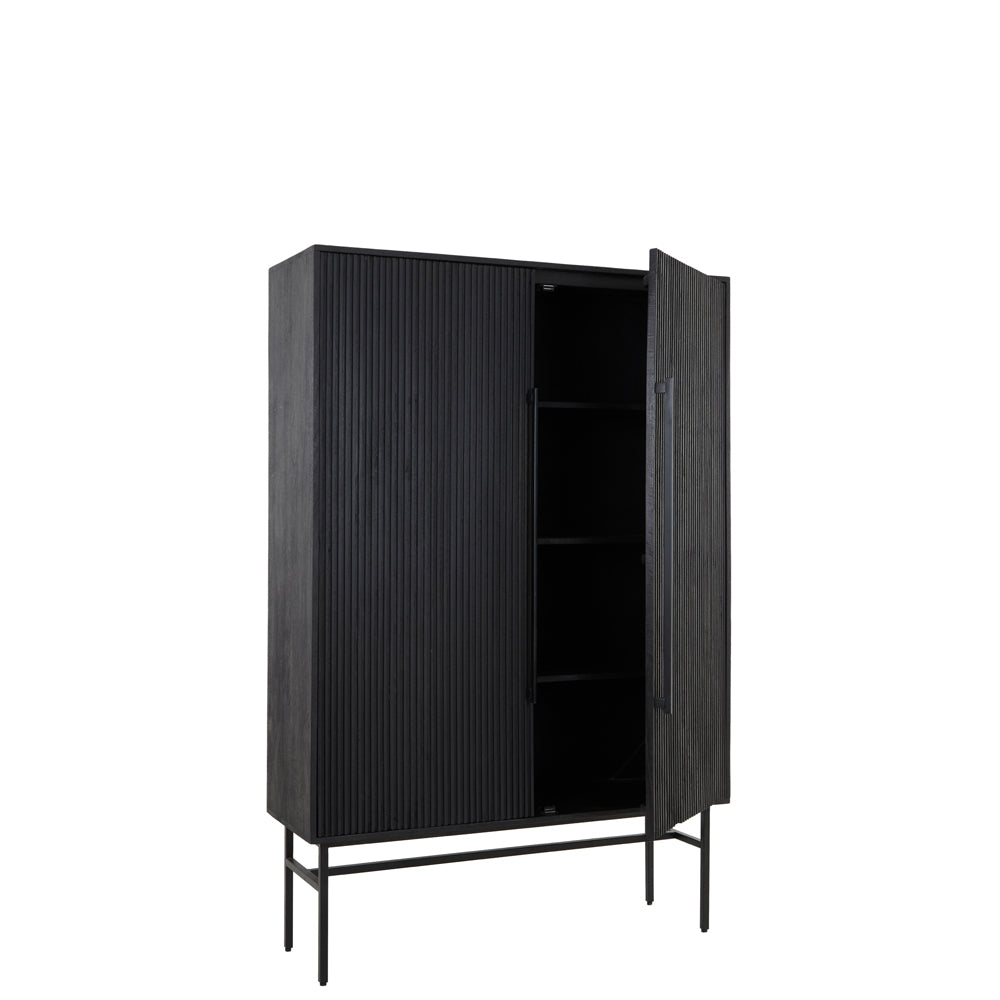 Light & Living Abage Ribbed Cabinet – Tall