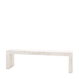 Girisha Dining Bench – Whitewash