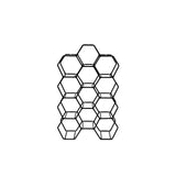 Light & Living Salbris Wine Rack in Matt Black – Small
