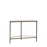 Hensley Console Table – Bronze