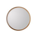 Horizon Round Mirror – Oak – Small