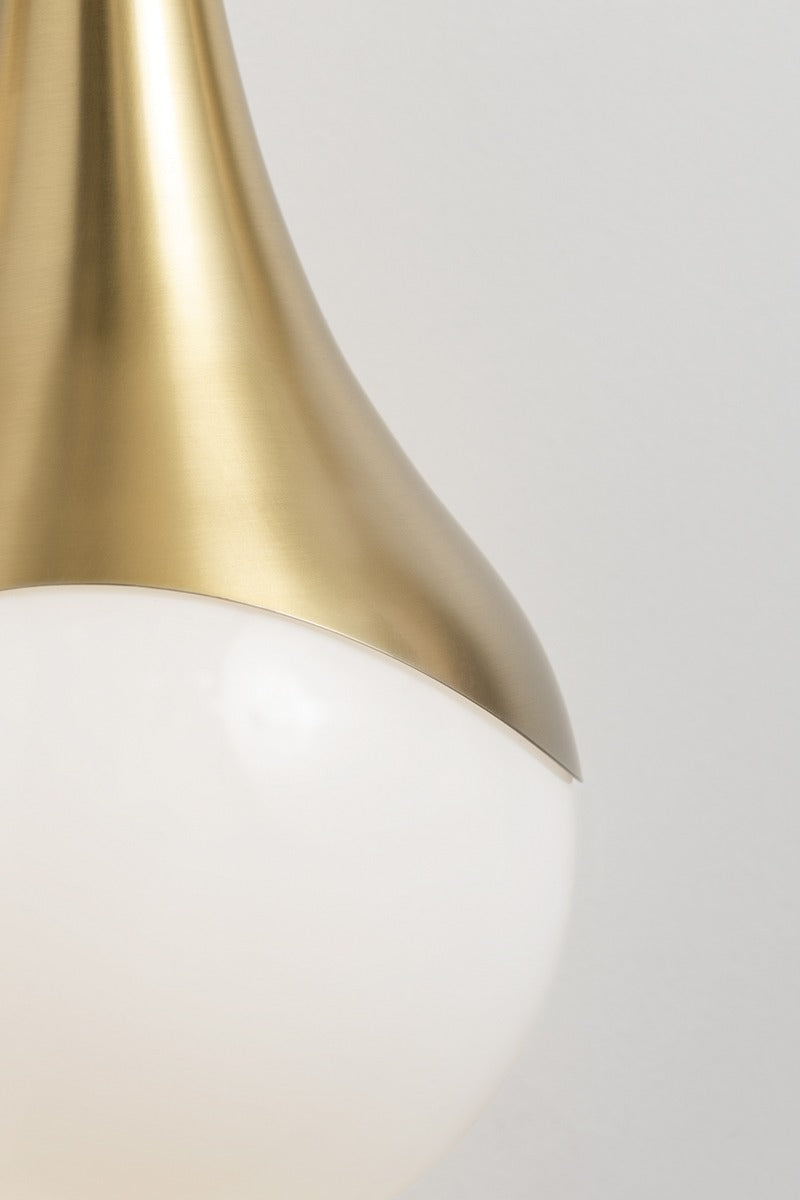 Hudson Valley Lighting Ariana Pendant Light – Aged Brass