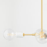 Hudson Valley Lighting Asime Linear Ceiling Light – Aged Brass