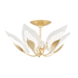 Hudson Valley Lighting Blossom Ceiling Light – Gold Leaf